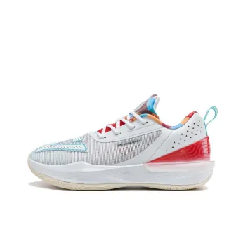 PEAK State Maximums Trigonometric 3.0 Anti Slip Wear Resistant Low Top Basketball Shoes Women's Baymax Red