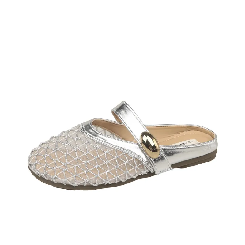 Puppytown Slip Resistant Quick Dry Closed Toe Slippers Women's-7