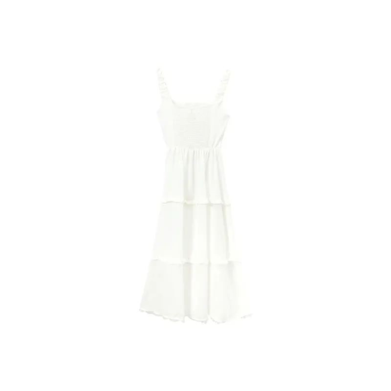 Qiuerle Sleeveless Dresses Women's-1
