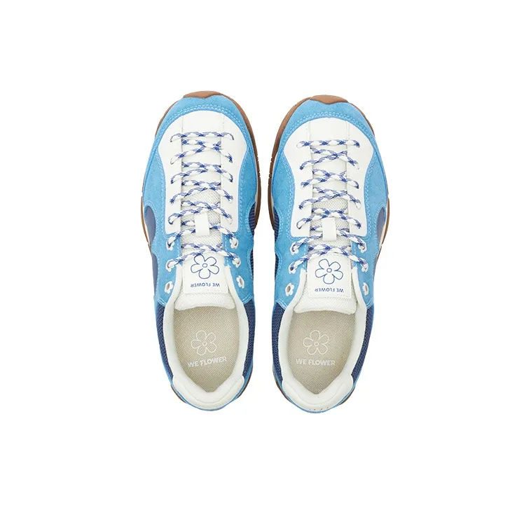 WE FLOWER Casual Shoes Unisex Low Top White-3