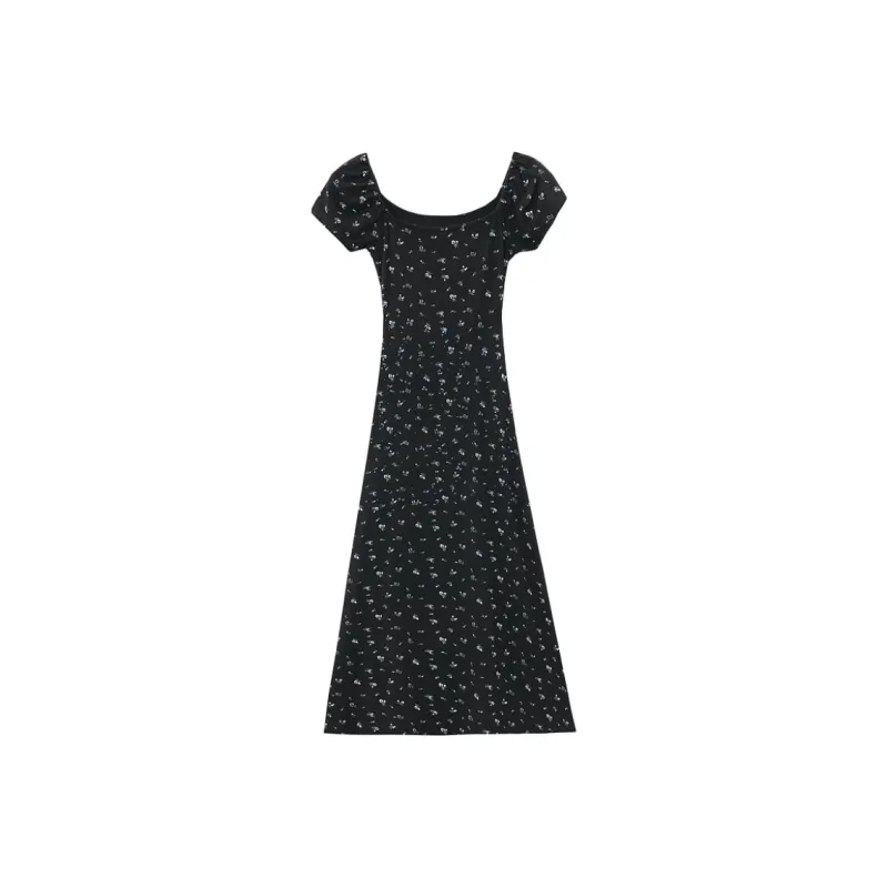Mu Xiao Xin Short Sleeved Dress Women's-0