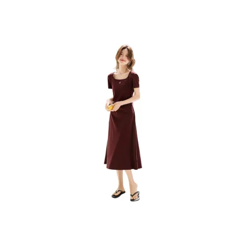 Mo Han Yi Mei Short Sleeved Dress Women's