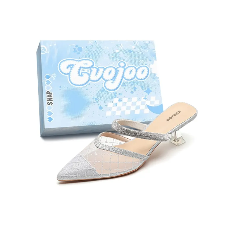 CVOJOO Closed Toe Slippers Women's-5
