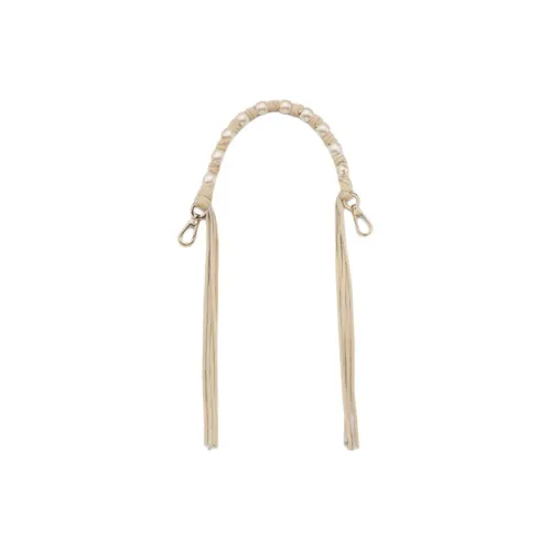 Jimmy Choo Cow Split Leather Pendants Unisex Latte/Light Gold