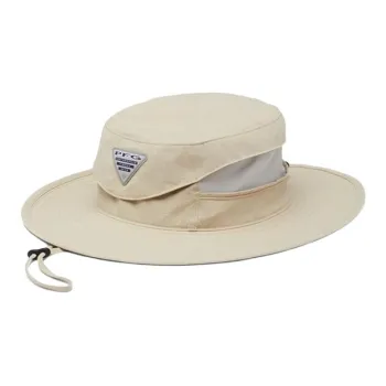 Columbia Polyester Spandex Nylon Bucket Hats Men's Beige