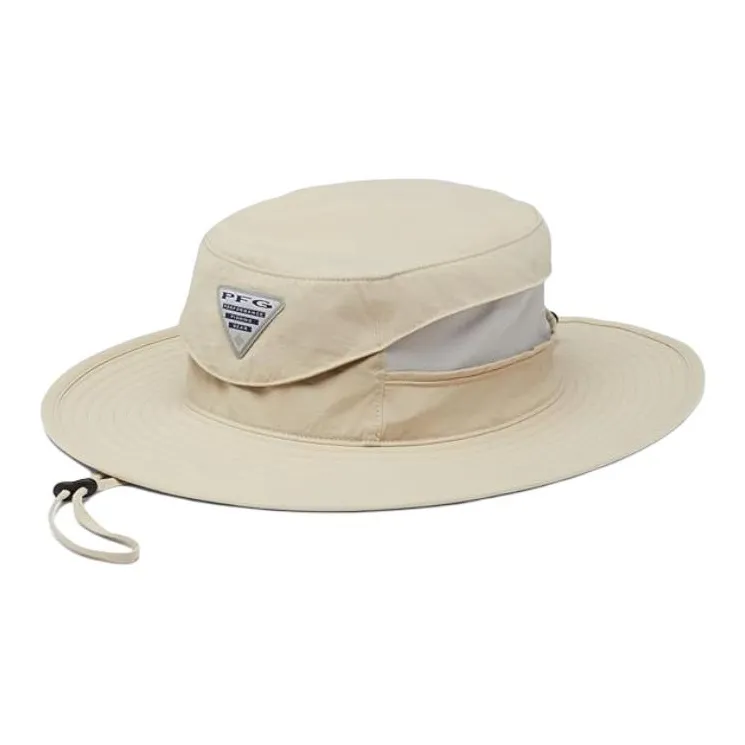 Columbia Polyester Spandex Nylon Bucket Hats Men's Beige-0