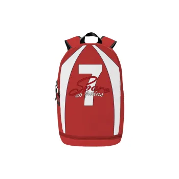 Spare No Pains. Polyester Backpack Regular Unisex Multicolor