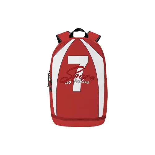 Spare No Pains. Polyester Backpack Regular Unisex Multicolor
