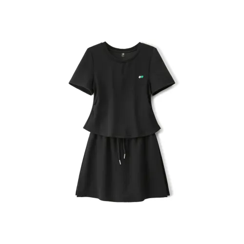CLUB NEWS Two Piece Skirt Sets Women's