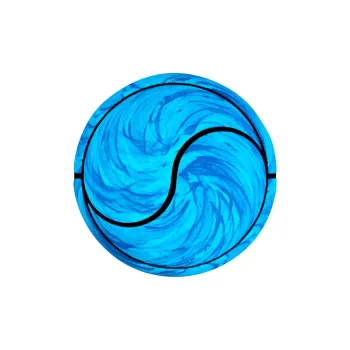 Kuangmi PU Basketball Blue Size 7 Ball Street Glow In The Dark Training Unisex