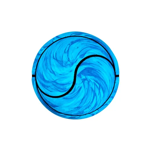 Kuangmi PU Basketball Blue Size 7 Ball Street Glow In The Dark Training Unisex