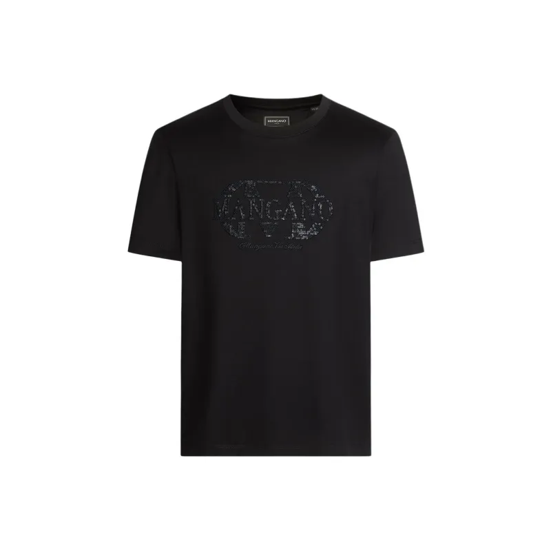 MANGANO T Shirts Men Black-0