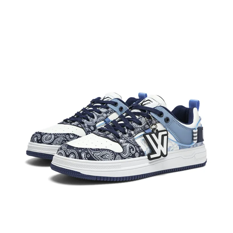 White Sands Slip Resistant, Abrasion Resistant, Breathable Low Top Skateboard Shoes Men's-8