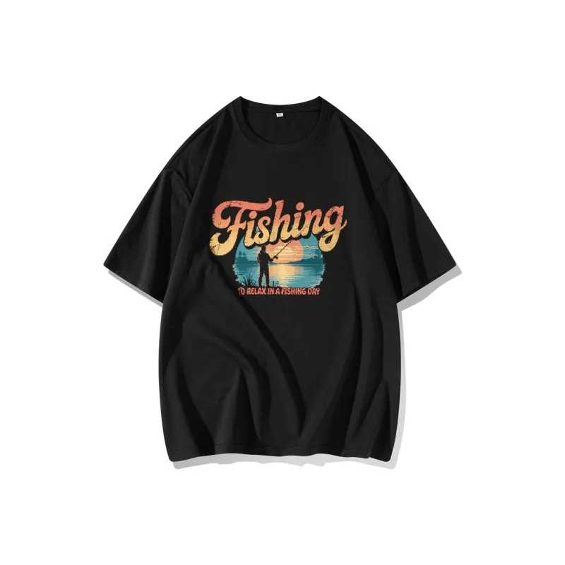 FAIRWHALE Drop Shoulder Sleeve T Shirt Women's-3