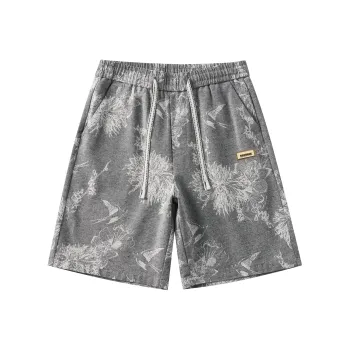 GROGNAK Denim Shorts Unisex Gray