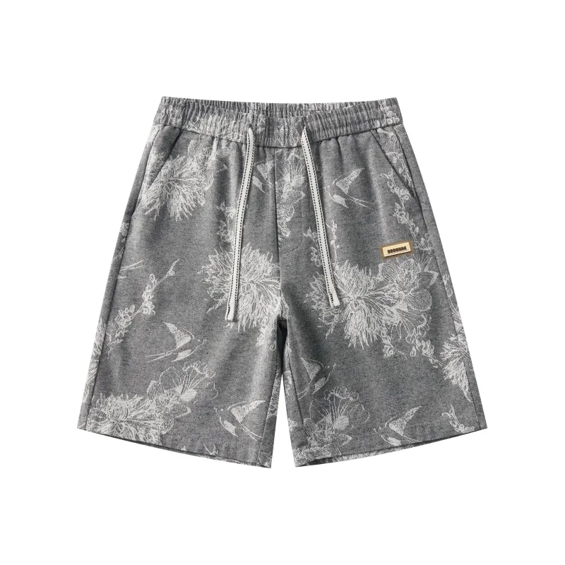 GROGNAK Denim Shorts Unisex Gray-0