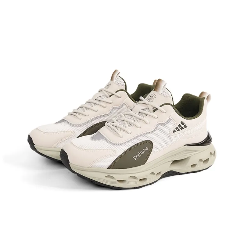 Wahaha Cushioning, Slip Resistant, Breathable, Height Increasing Low Top Casual Shoes Men's-9