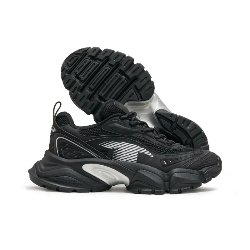 Champion Tooth Shark 2.0 Balance Low Top Chunky Sneakers Men's Black/Silver White-1