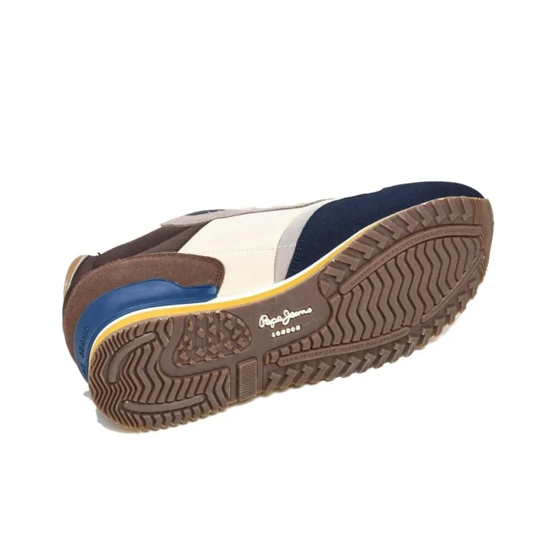 Pepe Jeans Low Top Casual Shoes Men's Gray Blue-4