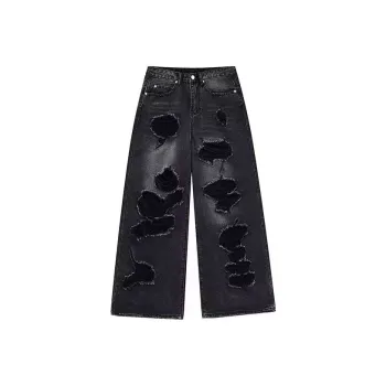 FRQ Jeans Unisex Black