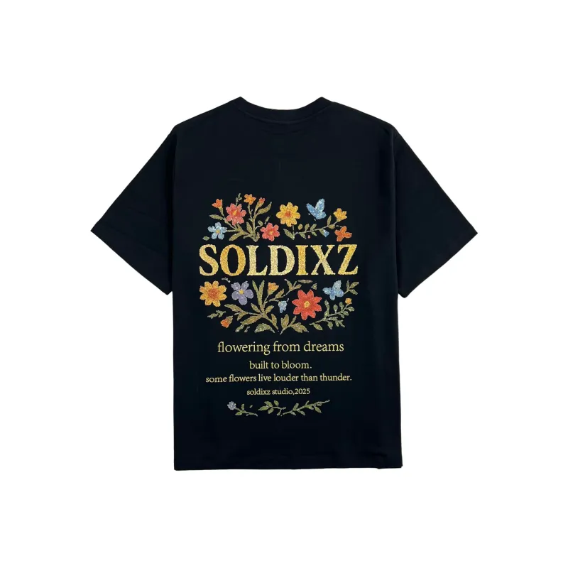 SoldiXZ T Shirts Unisex Black-1