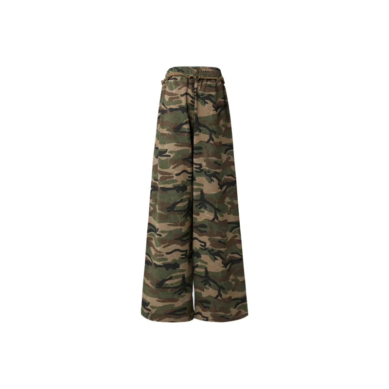 Wen Shan Casual Pants Women's Camouflage-7