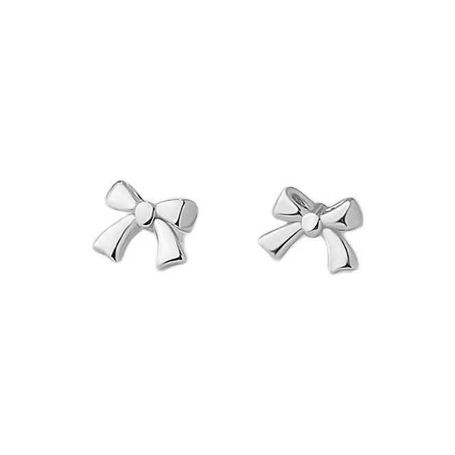 UABA 999 Fine Silver Stud Earrings Women's-0