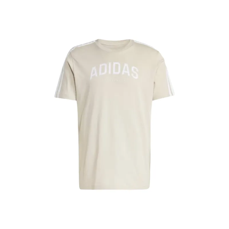 Adidas T Shirt Unisex Light Umber-0
