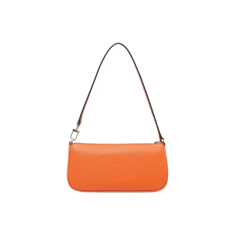 MICHAEL KORS Calfskin Handbag, Shoulder Bag Women's Orange-2