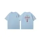 [220g Heavyweight 100% cotton]Glacial Blue (Tf Thorn Gothic Chest Badge_tf Large Thorn Gothic Back Badge)