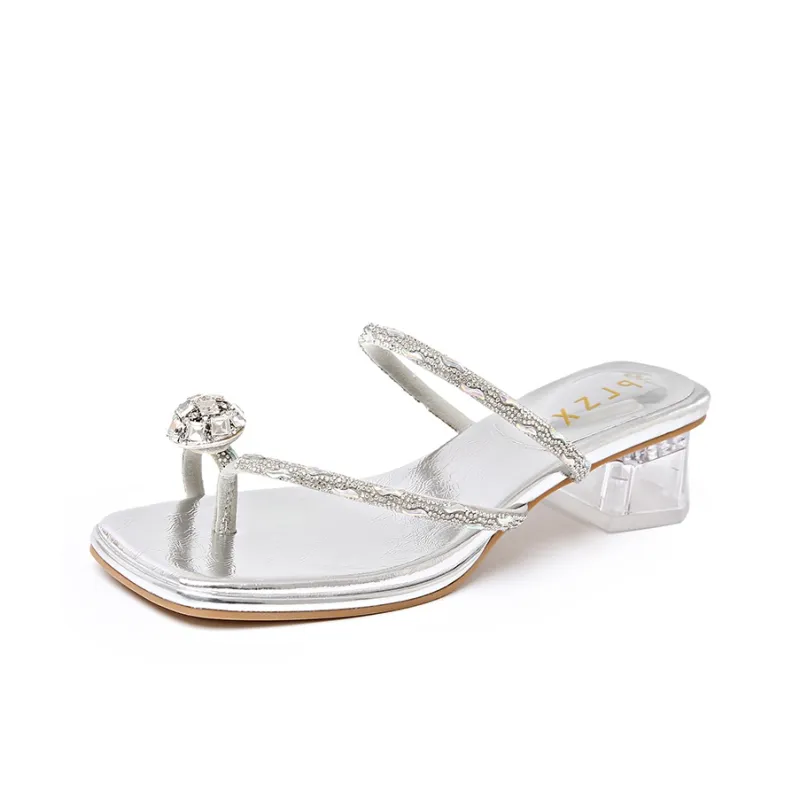 TATAYA Rubber Sole Slip Resistant Slide Slippers Women's-0