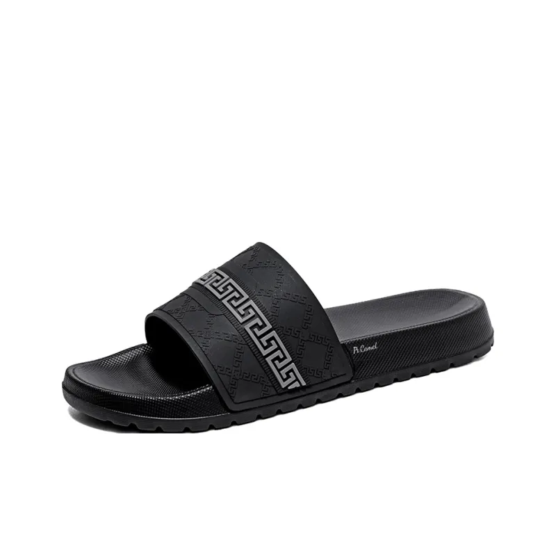 PROTECTCAMEL Slip Resistant Abrasion Resistant Slide Slippers Men's-4