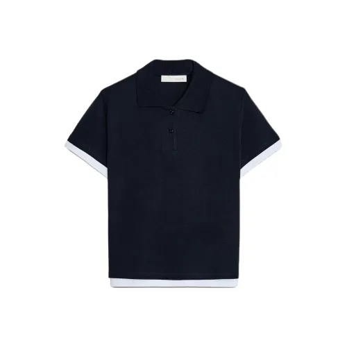 ZARA Polo Shirts Women's Sea Blue