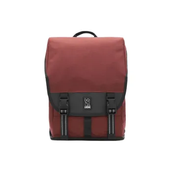 Chrome Hearts Nylon Backpack Unisex Brick Red