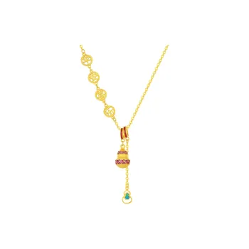 CHAOHONGJI S925 Silver Necklaces Women's