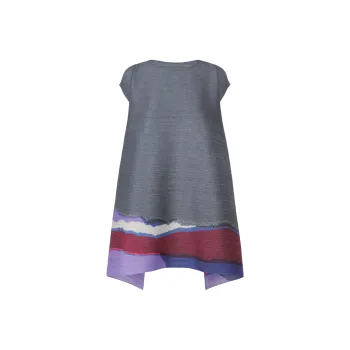 PLEATS PLEASE ISSEY MIYAKE T Shirt Women's Gray