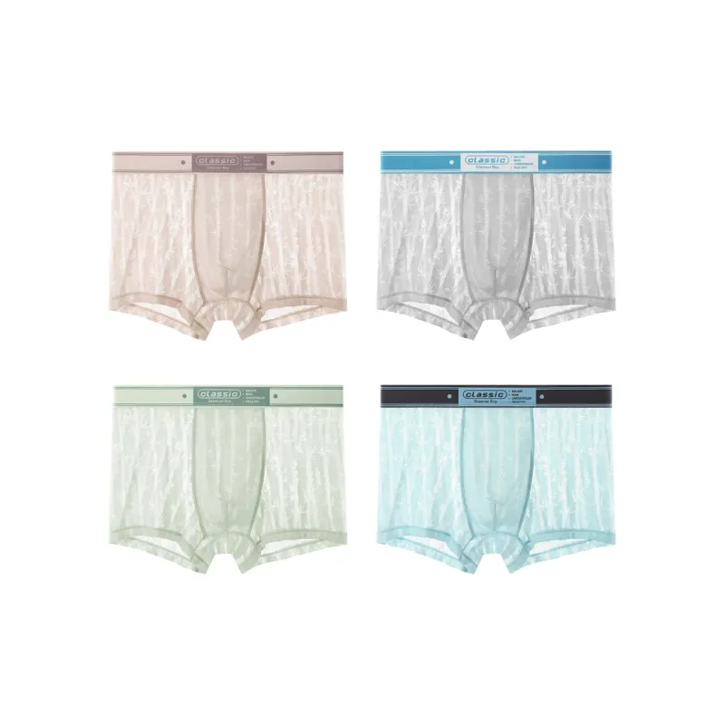 PLANDOO Underpants Men's 4 Pack-20