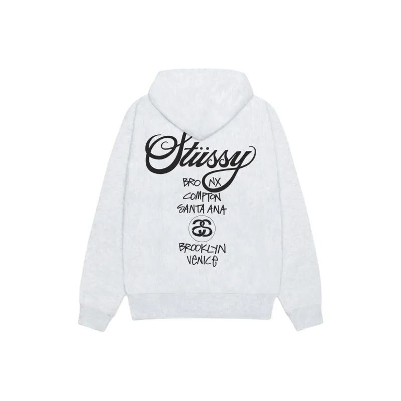 Stussy World Cruise Series SS25 World Tour HOODIE Sweatshirt Unisex-0