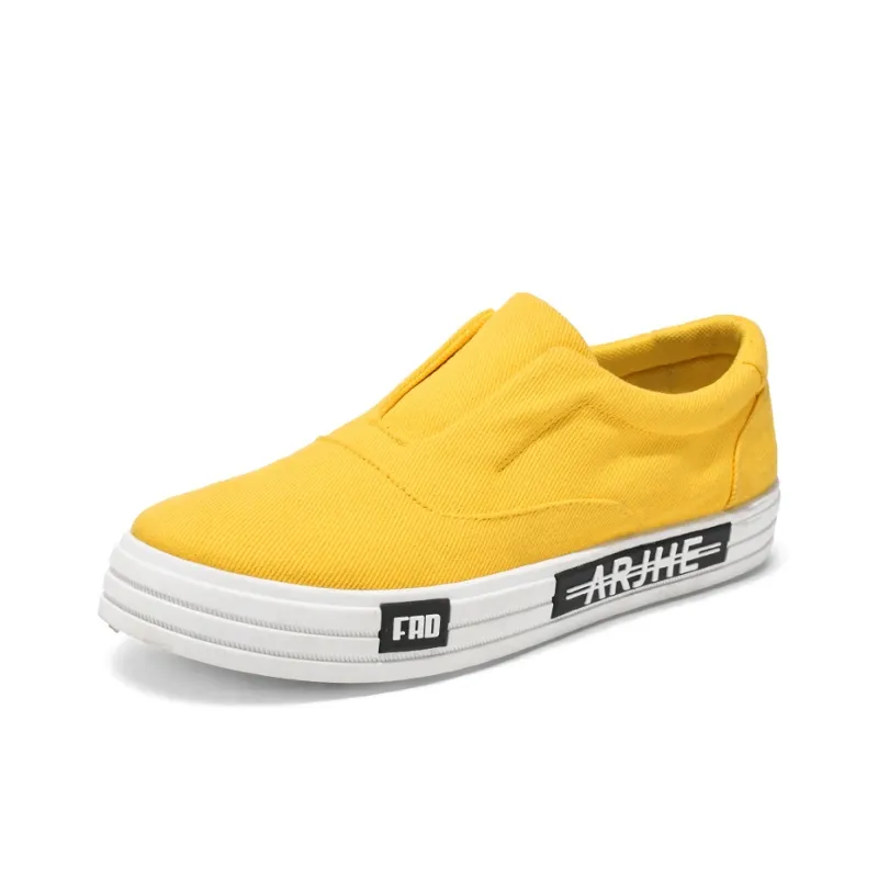 Frank Mully Anti Slip Wear Resistant Low Top Canvas Shoes Men's-5
