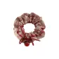 Red Plaid Cherries Scrunchy