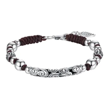 CHAOHONGJI S925 Silver Bracelets Men's