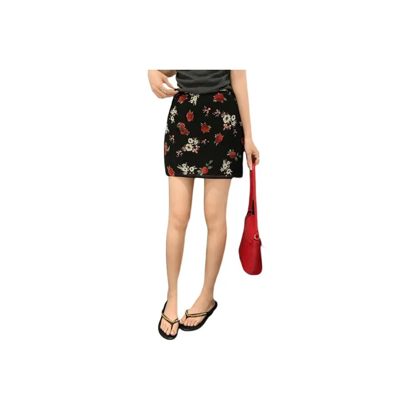 Mu Xiao Xin Casual Short Skirts Women's-0