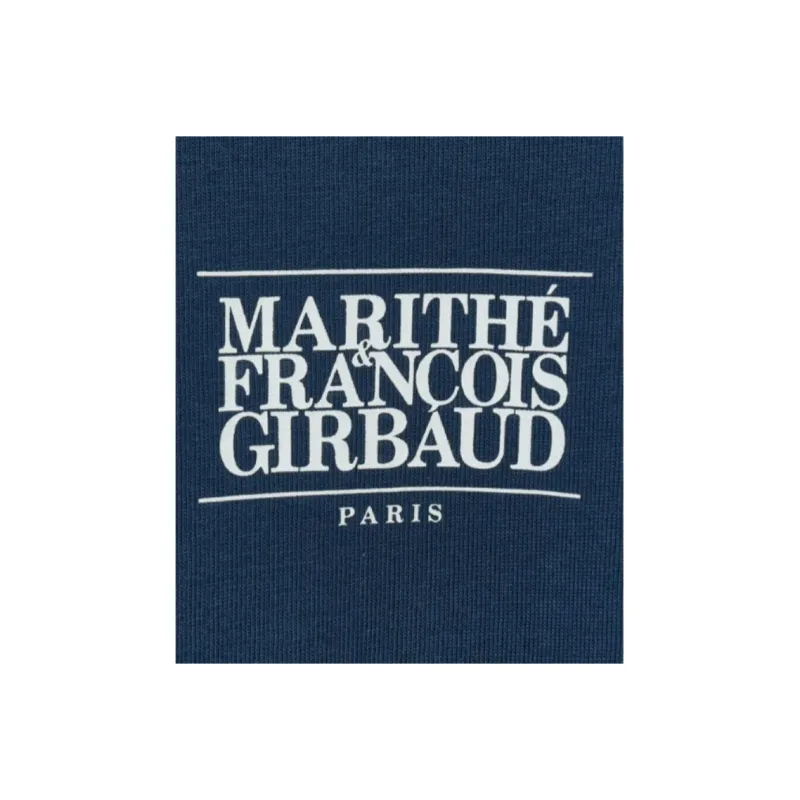MARITHE FRANCOIS GIRBAUD SS24 T Shirt Unisex Marine Blue-3