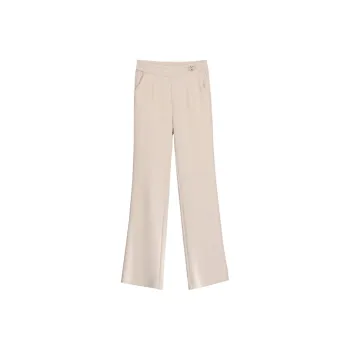 LUYOUYE Casual Pants Women's Beige