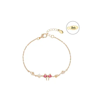 Barbie Copper Bracelets Women's Gold Gift Box Set