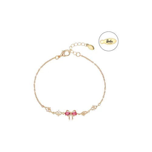 Barbie Copper Bracelets Women's Gold Gift Box Set