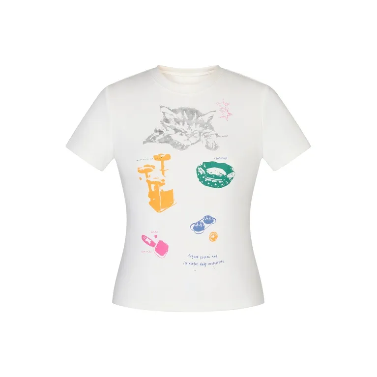 MeiHaoStore T-Shirts Unisex White-0
