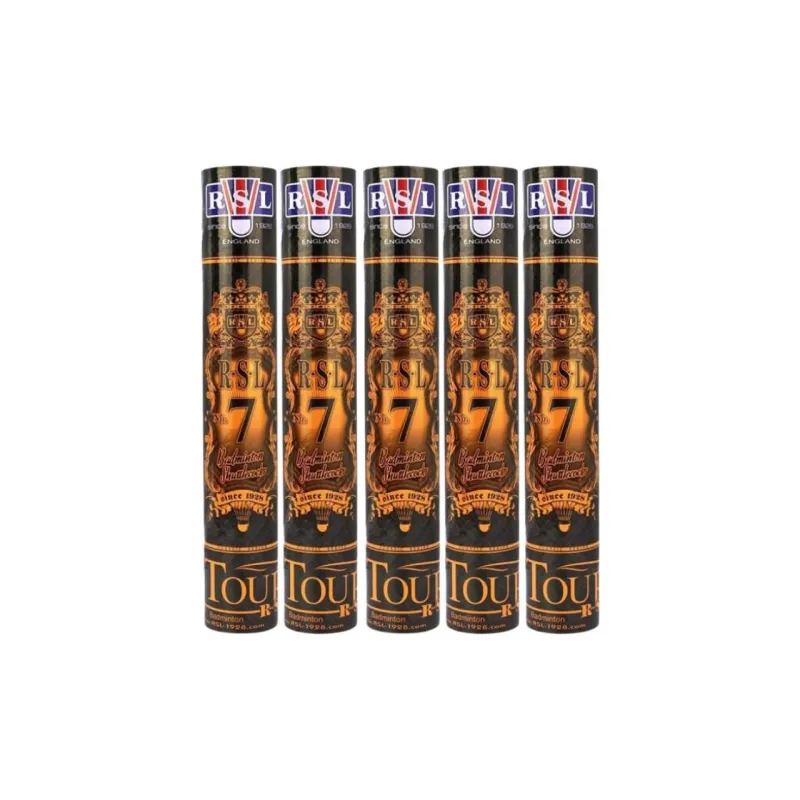 RSL Duck Feather Shuttlecock 12 Pack CiGu Duck Feather Competition Training Shuttlecocks-7