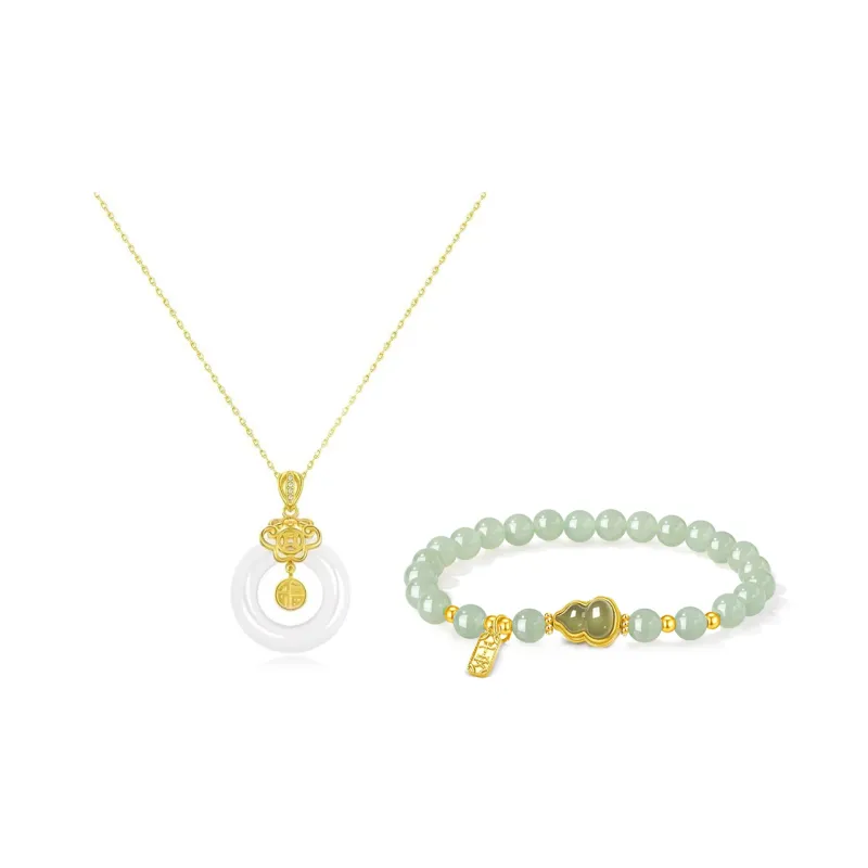 GIFU Colored Glaze Necklaces Women's-0