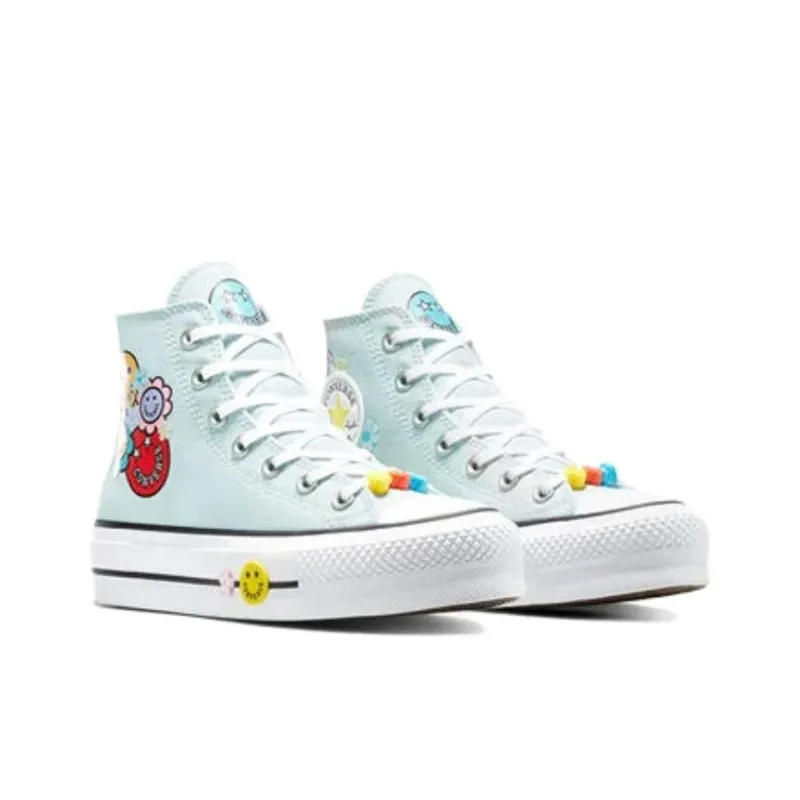 Converse Women's Chuck Taylor All Star Lift High 'Sunflowers' Women's-2